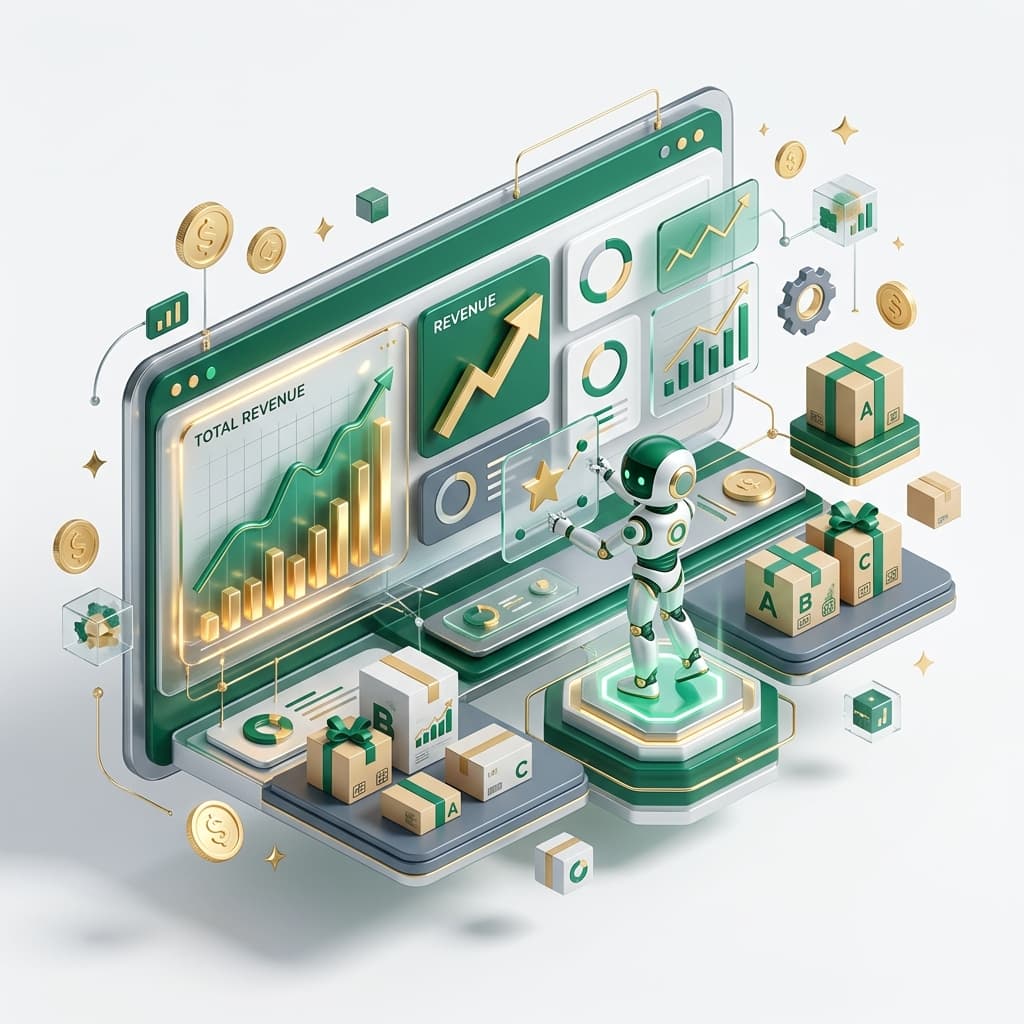 AI Platform 3D Dashboard